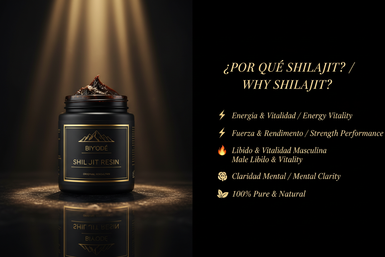 Resina Natural Pura de Shilajit 30g